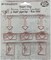 49 And Market Foundations Paper Clips 9/Pkg-Arrow, Camera, Envelope In Rose Gold